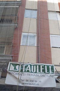 reparación fachadas